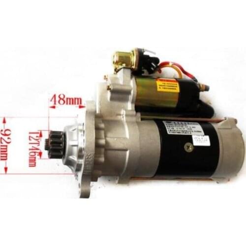 NEW HNROCK 24V 12T 8.0 KW STARTER QDJ2810D-PC FOR KMS6CT