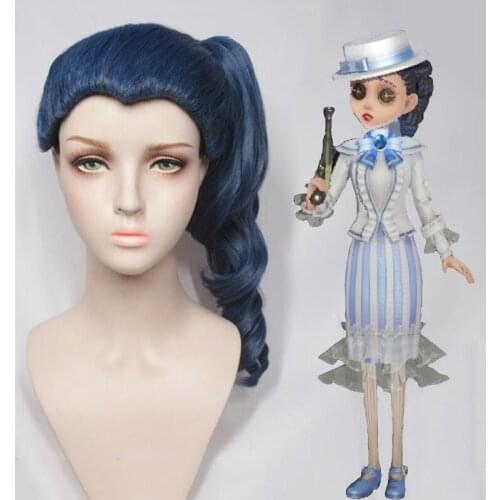 Game Identity V Cosplay Wigs Coordinator Martha Behamfil Cosplay Wig Heat Resistant Synthetic Wig Halloween Carnival Party