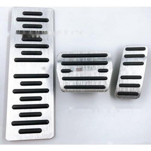 Suitable For Audi A1 And A3. New Q2 / Q3 Accelerator Pedal, Non Perforated Aluminum Alloy Anti-skid Pedal