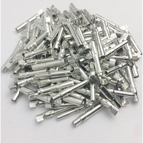 100Pairs/Lot 200Pieces x Pin Inside Metal Core Male and Female Use for Solar Cable Connect Terminal Pin for solar connector