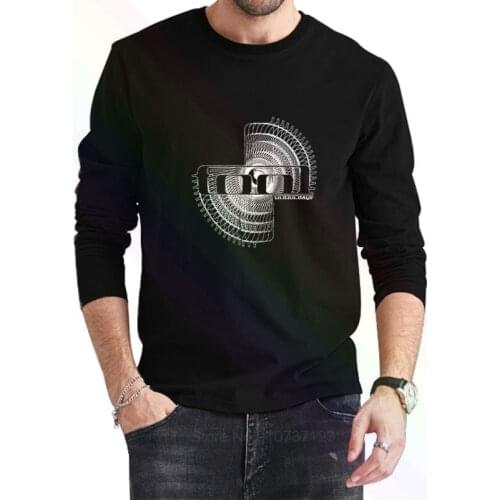 Spiro Ii Logo Classic Black T-Shirt 2021 Newest Summer Mens Long Sleeve Popular Tees Shirt Tops Novel Unisex
