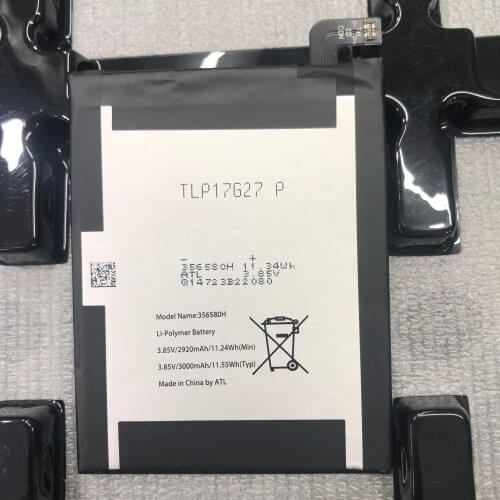 3.85V High Quality 3000mAh 356580H Battery For Wiko View 2 View 2 Pro Mobile Phone Battery