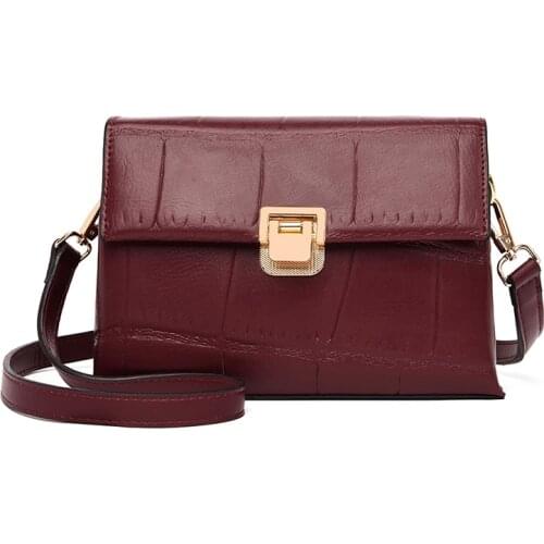 Women Shoulder Bags PU Leather Messenger Handbags Fashion Mini Pouch Casual Solid Crossbody Bags For Women Shopper Tote