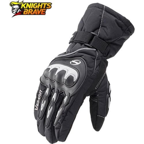 Winter Motorcycle Gloves 100% Waterproof Touch Screen Warm Moto Glove Men Protective Moto Luvas Guantes Motocross Gloves