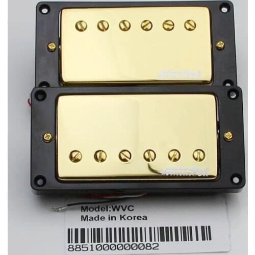 Gold LP electric guitar pickups Han dual coil pickups closed Wilkinson WVC