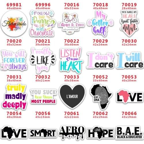 10 pcs Language Resin Flatback for Hair Bows Planar Resin Crafts Custom Resin for DIY Phone Decorations PR69981