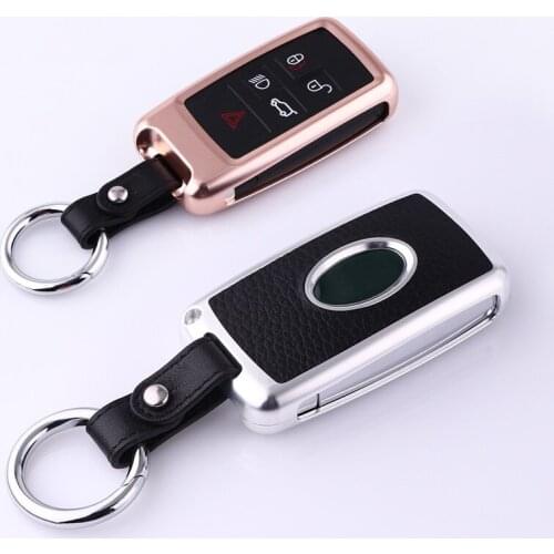 Aluminum alloy Car key cover key shell key case for Land Rover Range Rover Evoque Discovery Sport 5 2018 2019 2020