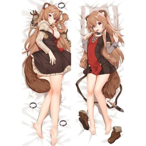 MGF The Rising of the Shield Hero Anime Hugging body pillow cover case Raphtalia
