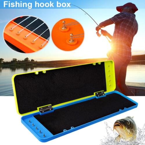 Fishing Rig Tackle Hook Box Case Large Capacity Durable ABS Drop-proof Accessories ASD88