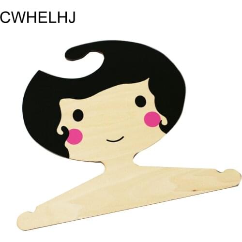 CWHELHJ Wooden Clothes Hangers