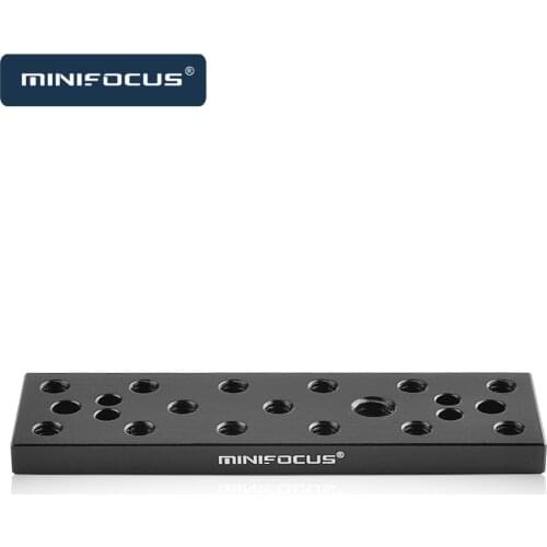 Minifocus DIY Cheese Plate Multi-Purpose Mounting Plate for Dslr Camera Battery Connection Plate Monitor Tripod adapter Plate