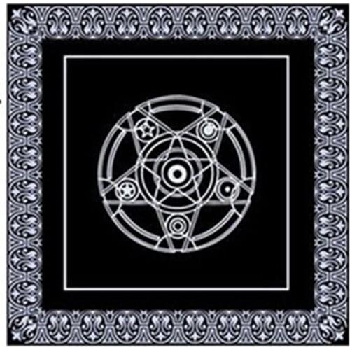 Non-woven Board Game Textiles Tarot Table Cover Playing Cards Pentacle Tarot Game Textiles Tablecloth