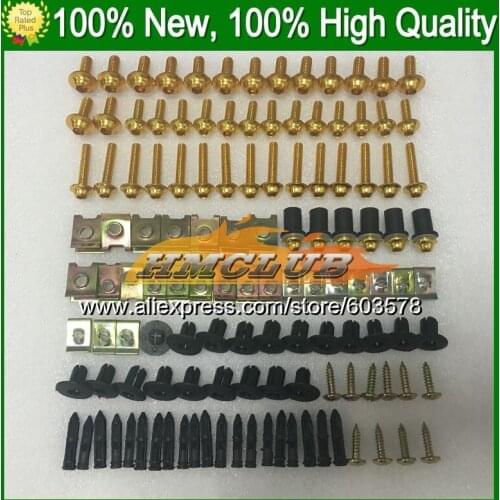Fairing bolts full screw kit For HONDA NSR250R MC28 PGM4 NSR 250R NSR250 R 250 R 94 95 96 97 98 99 CL101 Nuts bolt screws Nut
