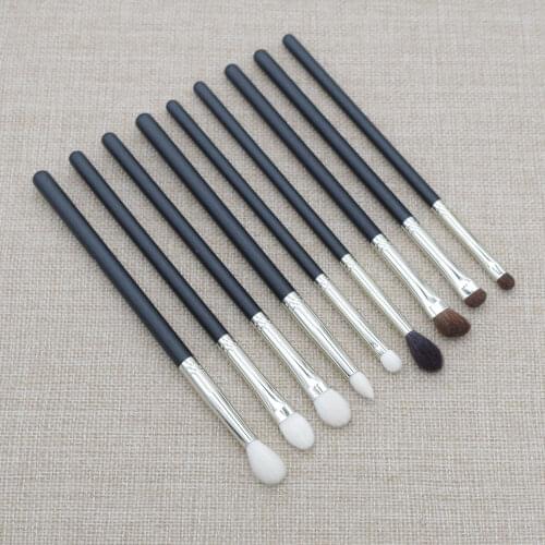 Professional Handmade Make Up Brush Set Eye Shadow Blending Soft Saikoho Goat Hair Horse Hair Cosmetic Tools Makeup Brushes Kit