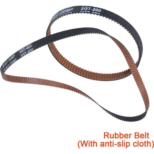 New 2GT Timing Belt Anti-slip Closed Loop Synchronous Belts GT2 6MM 110 200 300 400 610 852MM 3D Printer Pulley Wheel CR10 Kosse