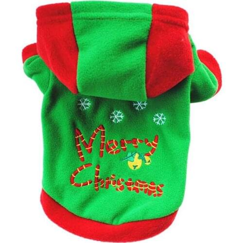Christmas Winter Warm Pet Clothes Dog Hoodies For Small Puppy Clothing Chihuahua Clothes french bulldog Chihuahua Pug Clothes