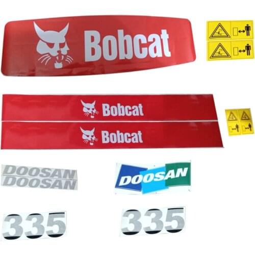 Excavator Sticker Doosan Botcat BOTCAT 331 335 336 Excavator Whole Body Sticker