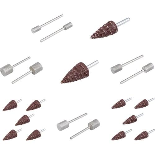 Uxcell Mounted Points Grinding Rotary Tools for metallurgy machinery stainless steel wood products furniture hardware