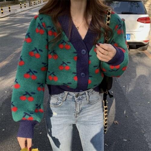 2021 Knitted Sweater Women Winter Spring Oversize Cardigans Womens Sweater Coat Loose Thicken Cardigan Knitwears