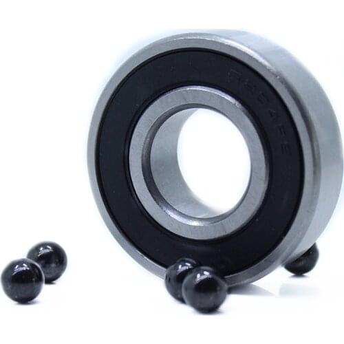 6204-2RS Hybrid Ceramic Bearing 20*47*14 mm ABEC-1 ( 1 PC) Industry Motor Spindle 6204HC Hybrids Si3N4 Ball Bearings 3NC 6204RS