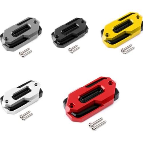 Motorcycle Aluminum Front Brake Cylinder Fluid Reservoir Cover For Honda CB650F 1998-2015 99 2000 2001 02 03 04 05 06 07 08