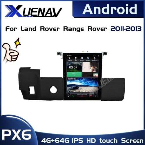 PX6 system Car Radio For Land Rover Range Rover 2011 2012 2013 Multimedia Player GPS Navigation Android Radio Screen Auto Radio