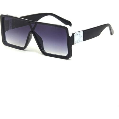 Oversized square sunglasses men women retro sun glasses luxury brand vintage designer uv400 eyewear