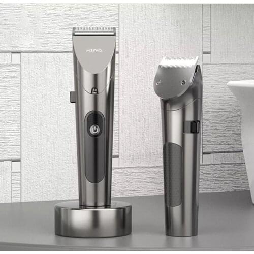 For Xiaomi RIWA Electric Hair Trimmer Men Clipper USB Rechargeable Strong Power Steel Cutter Head With LED Screen Washable