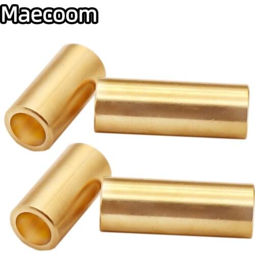 Maecoom 2pcs Metallurgy Bushing Brass bearing Self-lubricating Copper Sleeve Special Bearings Slide 3D Printers Parts 3D Parts