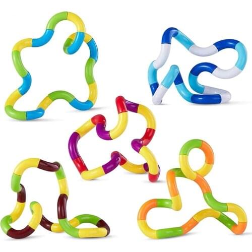 New Fidget Anti Stress Toy Twist Adult Decompression Toy Child Deformation Rope Perfect For Stress Kids To Play Toys Fidget Year