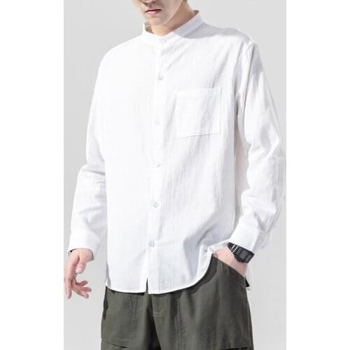 Mens Oversized Shirts White Mens Fashion Cotton Blouse 5xl Oversize Long Sleeves Dress Shirt for Men Man Clothing Casual