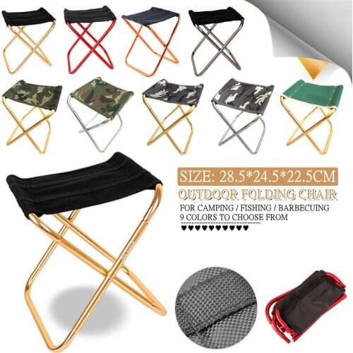 Fishing Stool Travel Folding Chair Ultralight Outdoor Camping Foldable Chair Portable For Hiking Picnic Seat Fishing Tool Chairs