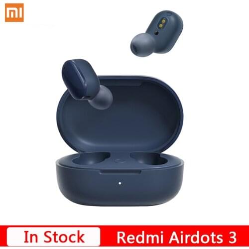 Xiaomi Redmi AirDots 3 True Wireless Bluetooth 5.2 aptX Adaptive Stereo Bass With Mic Handsfree Touch Control TWS Earbuds