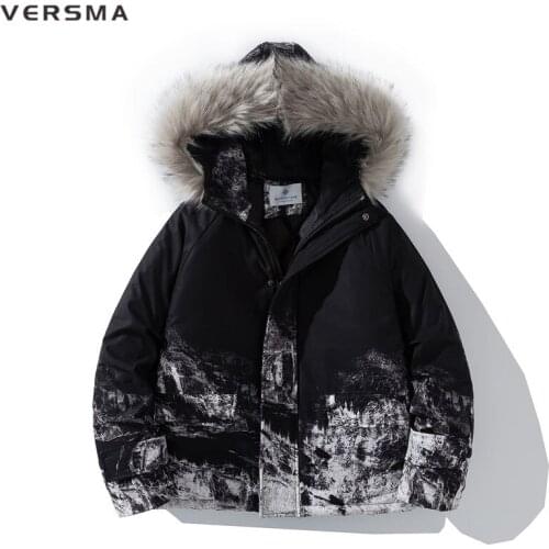 Мужские парки с мехом VERSMA China At AliExpress