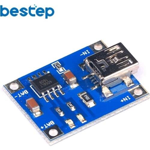 New 1PCS 5V Mini USB 1A Lithium Battery Charging Board TP4056 Charger Module DIY