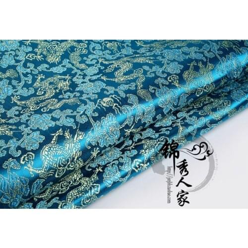 03 DIY Garment Sewing Supplies & Fabrics Brocade Fabric Ancient Hansuit, Edge-wrapped Decorative Cheongsam