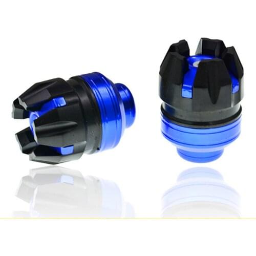 2PCS Colorful Scooter Parts Dirt Pit Bike Accessories Motocross Wheel Anticaida Motorbike Crash Pad Motorcycle Frame Sliders