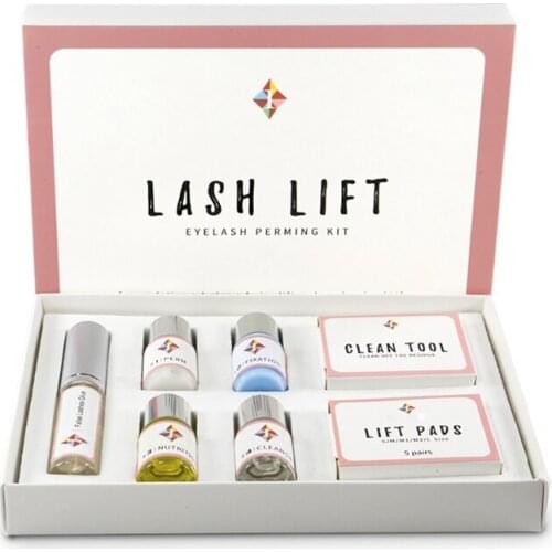 7Sets/Lot Mini Eyelash Perming Kit Lashes Lifting Cilia Lift Extension Perm Set Curling And Nutritious Growth Treatments Eyelash