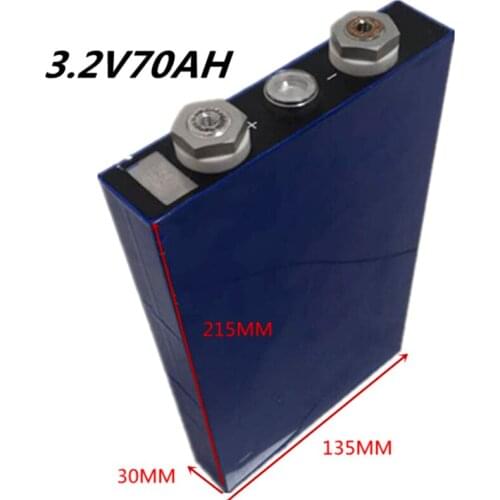 4PCS 3.2V 70AH lifepo4 battery 72V electric vehicle electric motorcycle inverter start lithium battery new power cell