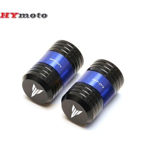 With Logo MT-07 For YAMAHA MT07 MT 07 High Quality Motorcycle CNC Accessories Tire Valve Air Port Stem Cover Caps