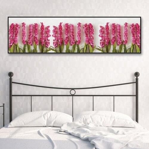 Diy 5d diamond embroidery mosaic canvas painting flower diamond painting cross stitch banner home decro mazayka wall painting