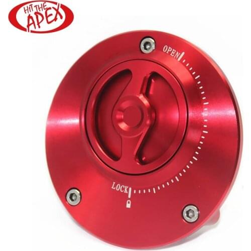 Motorcycle CNC Aluminum For Yamaha FZ1/FZ1 FAZER Fuel Tank Cap Nimble Quick Lock Keyless Twist off Gas Cover All Year