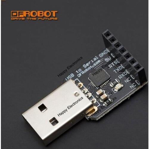 DFRobot 100% Genuine USB to TTL/CMOS Converter, CP210x CP210 5V for APC220 RF wireless module / Bluetooth serial module