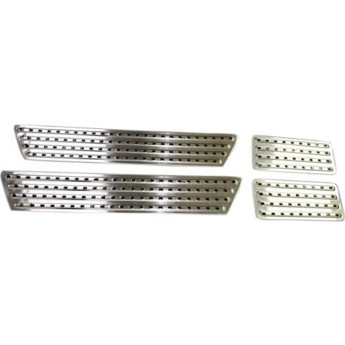 For Transporter (T6) Caravelle 2017-2019 Exterior Accessories Scuff Plate Threshold Door Sill Cover Gurand Cover