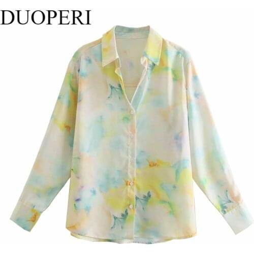 DUOPERI Collar Blouses