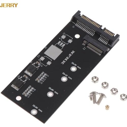 Efficient M.2 NVME SSD Conversion Adapter Card NVME / AHCI SSD Upgrade Kit For SATA Version (1.5 / 3.0 / 6.0 Gbps)
