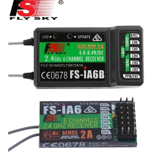 FlySky Original 2,4 GHz 6CH RC AFHDS FS IA6,IA6B receptor para i6 i10 CT6B T6 i4 transmisor de Control remoto partes