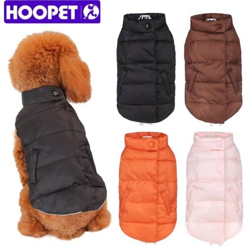 HOOPET Pet Clothing for Dog Cat Clothes For Small Dogs Coat Puppy Vest Jacket Coat Outfit Costume