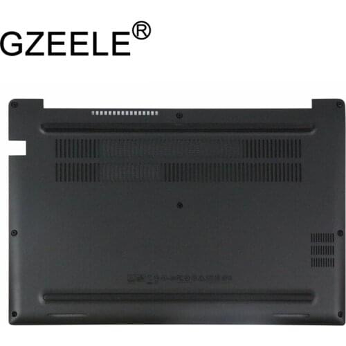 GZEELE new for DELL Latitude 7380 E7380 Bottom Base Case lower Cover Black AM1S5000323 02DJ6M