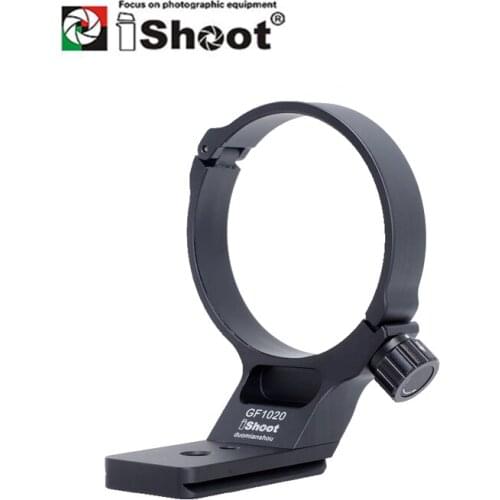 IShoot Lens Collar for Fujifilm GF 100-200mm F5.6 R LM OIS WR, Fujifilm GF 250mm F4 R LM OIS WR Tripod Mount Ring Lens Adapter